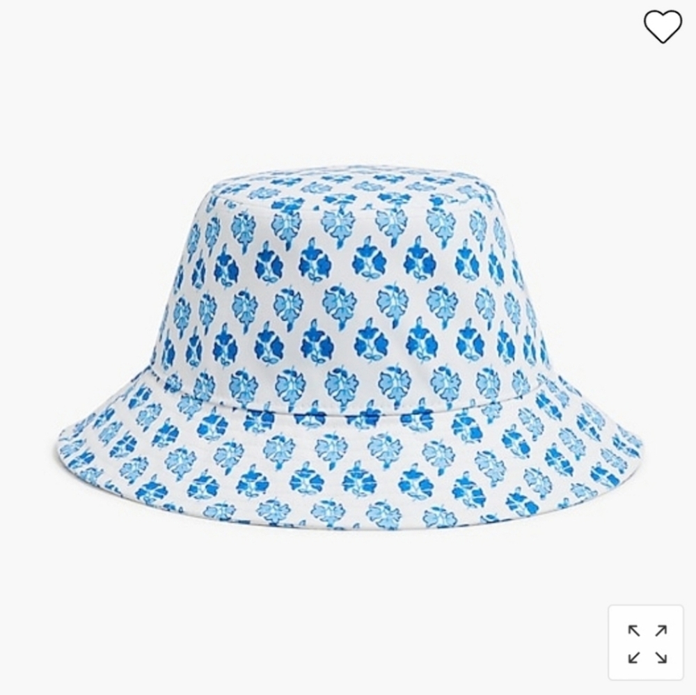 Jcrew Organic Cotton Bucket Hat